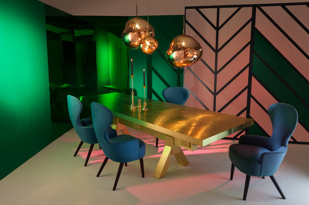 Contemporary Dining Room by Tom Dixon