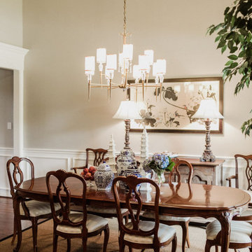 Traditional Asian Living + Dining