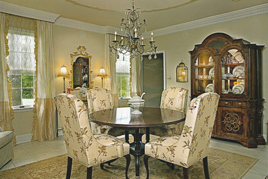 Design ideas for a classic dining room in DC Metro.