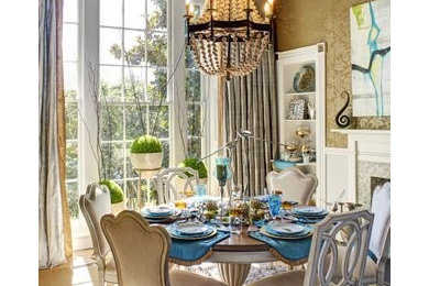 Traditional Dining Room, with a Twist