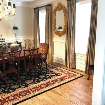 Traditional Earth Tone Dining Room