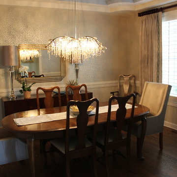traditional elegant dining room