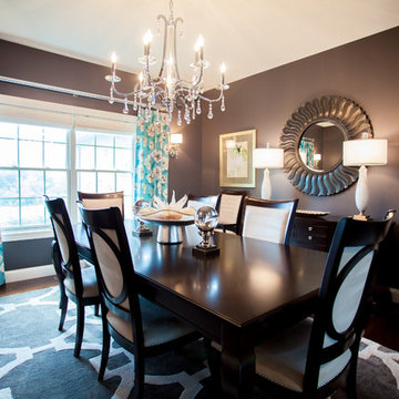 Transitional Chic Dining Room