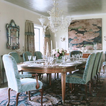 Transitional Dining Room Greenwich