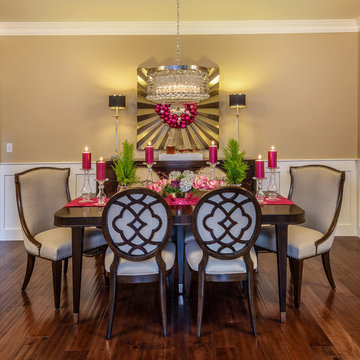 Transitional Dining Room Hershey