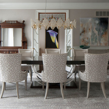 Transitional Dining Room