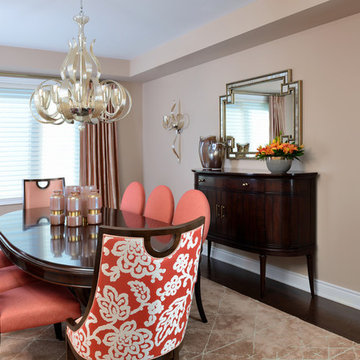 Transitional Style Decor: Dining Room