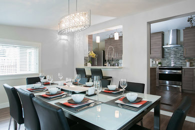 Trendy dining room photo in Other