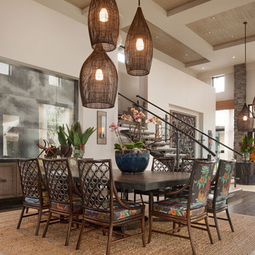Tropical Dining Room