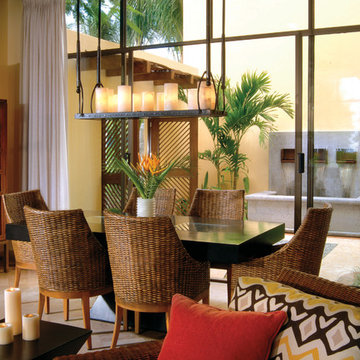 Tropical Dining Room