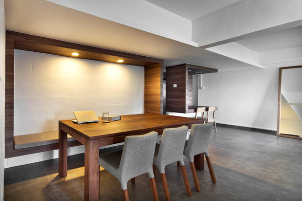 Contemporary Dining Room by The Design Abode