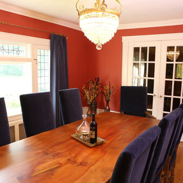 Tudor Eclectic Dining Room