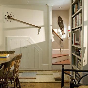 Turning found objects into art and using space wisely