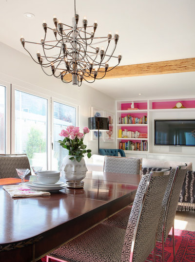 Contemporary Dining Room by Jeri Koegel Photography