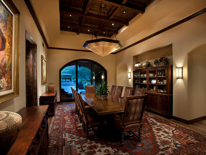 Mediterranean Dining Room - Great Room