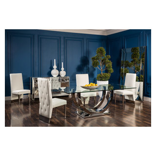 Ulysis Dining Set Contemporary Dining Room Miami by El Dorado Furniture Houzz IE