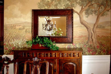 Umbrian Dining Room Mural