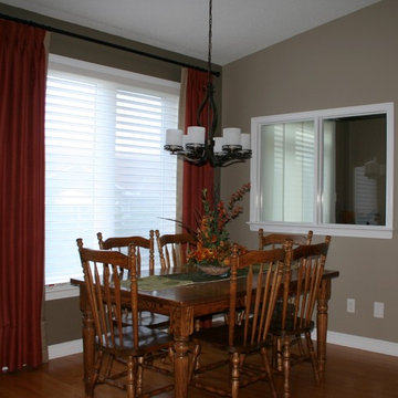 updated country style dining room