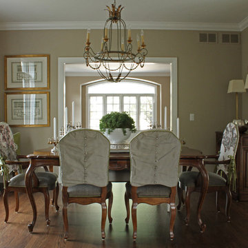 Updated Traditional Dining Room