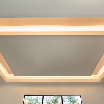 Upper Kirby Modern- Dining Ceiling Detail