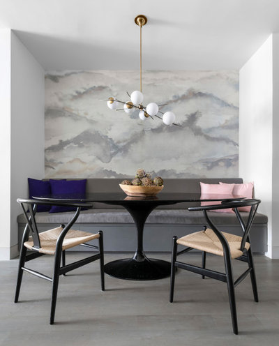 Contemporary Dining Room by Safae Interior Design