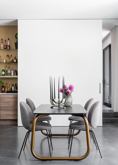 Eclectic Dining Room by Reside Studio