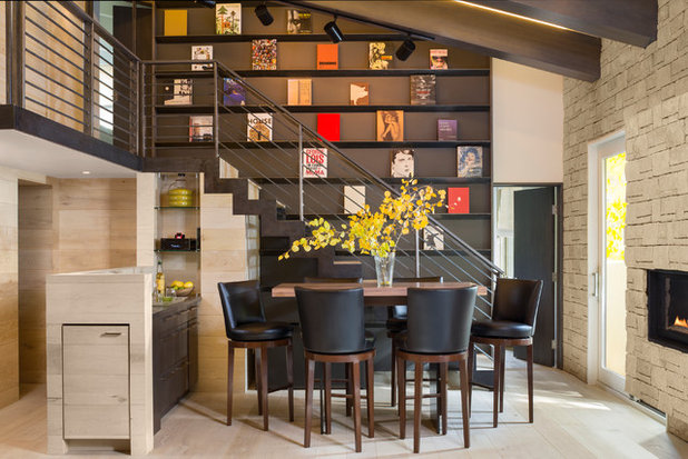 Contemporary Dining Room by Studio 80 Interior Design
