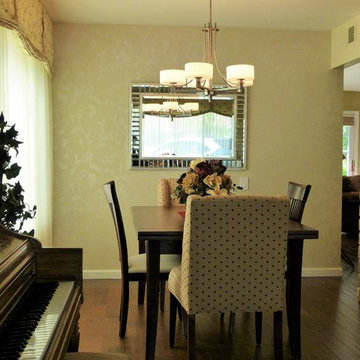 Valencia Dining Room / Fireplace