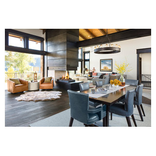 Valley Home - Contemporary - Dining Room - Denver - by Studio 80 Interior Design | Houzz