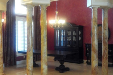 Various faux finishes and murals