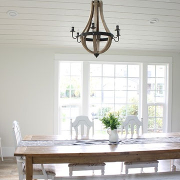 Vaulted Ceiling Dining