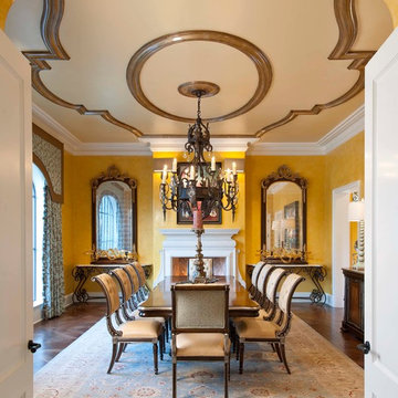 Venetian Meets Mediterranean: Dining Room