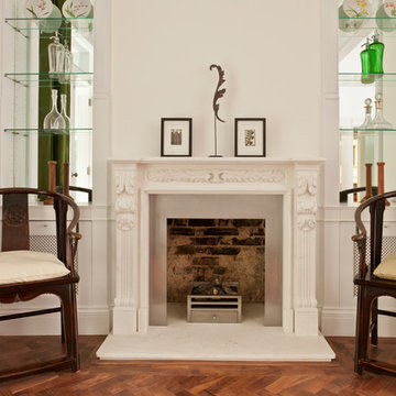 Versaille marble fireplace