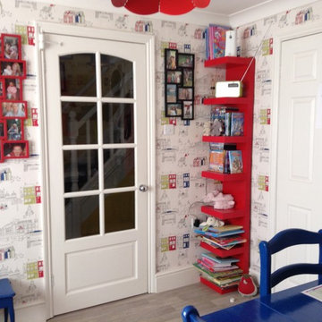 Vibrant family room