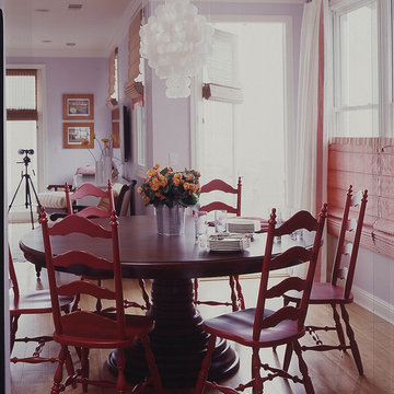 Vintage Chairs in Dining Room