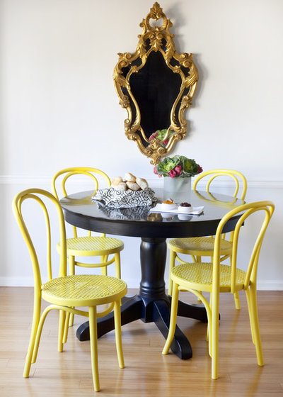 Eclectic Dining Room by Dayka Robinson Designs