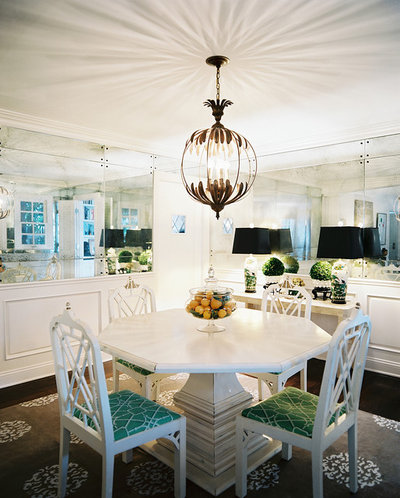 Eclectic Dining Room by Hillary Thomas Designs