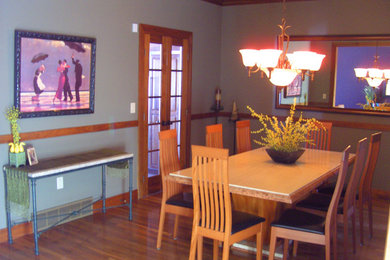 Example of a classic dining room design in Wichita