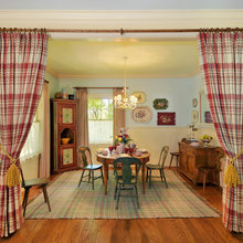 curtains between den and sunroom