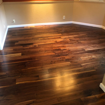 Walnut Floor Refinish