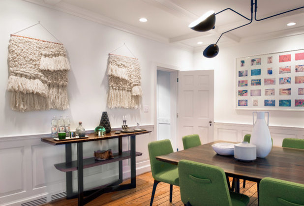 Contemporary Dining Room by Rinaldi Designs Inc.