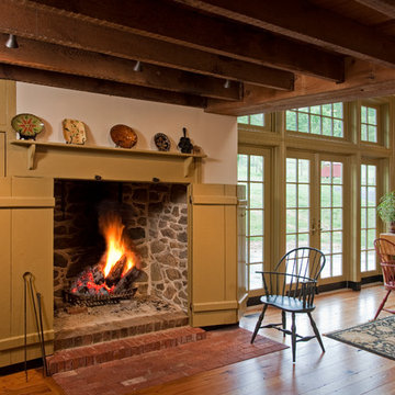 Wassergass Walk-In Fireplace