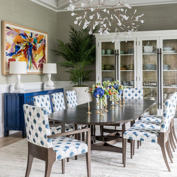 Beach Style Dining Room