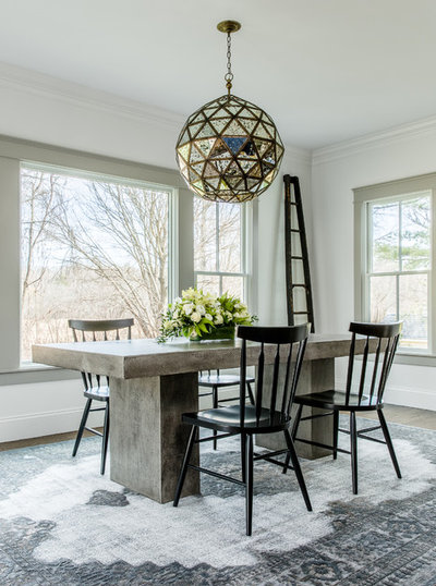 Farmhouse Dining Room by ACQUIRE