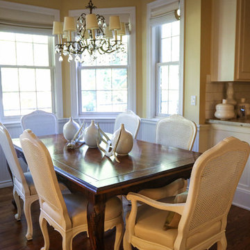 West HIlls White Kitchen and Family Room