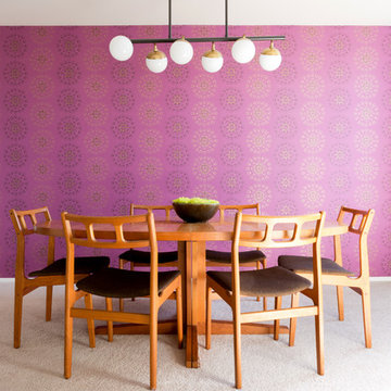 West Hollywood Mod Dining Room