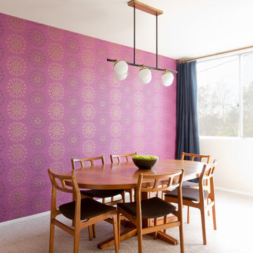 West Hollywood Mod Dining Room