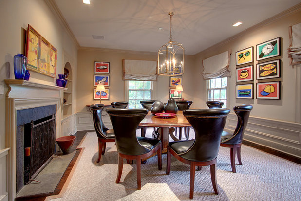 American Traditional Dining Room by J. F. Roesemann Builders, Inc.
