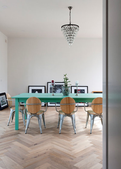 Contemporary Dining Room by Woodale