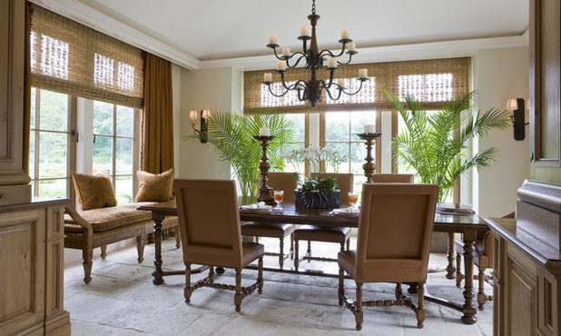 Traditional Dining Room by SLC Interiors